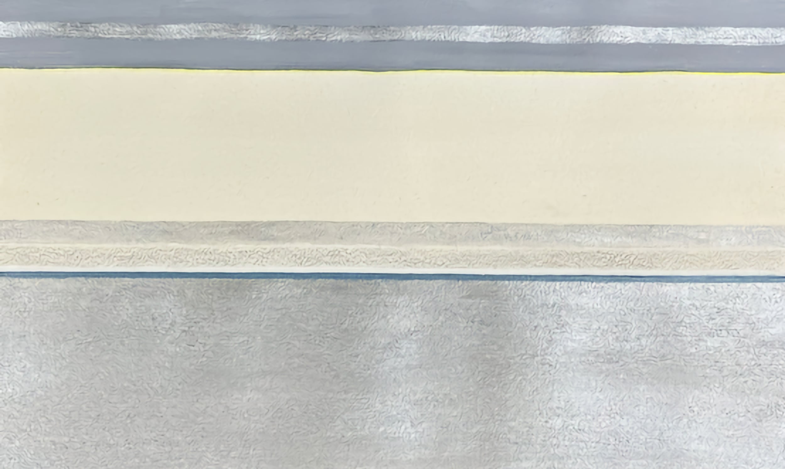 Horizontal stripes composition by artist Jenny Keyser