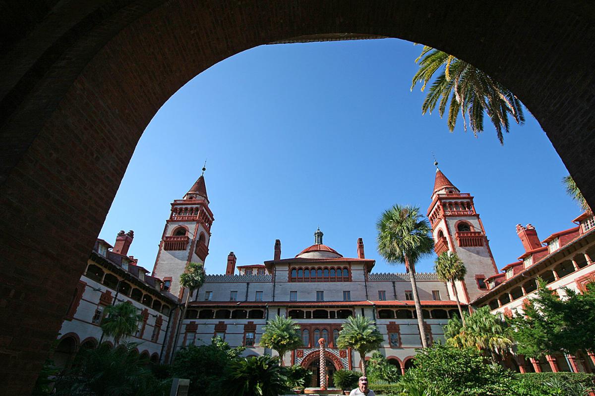 Flagler College is a great example of Spanish Renaissance Revival