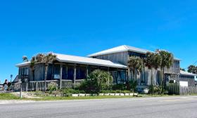 The Reef Restaurant is located on U.S. Highway A1A, right on the ocean in Vilano Beach
