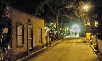 Out on the town with A Night Among Ghosts in St. Augustine, FL