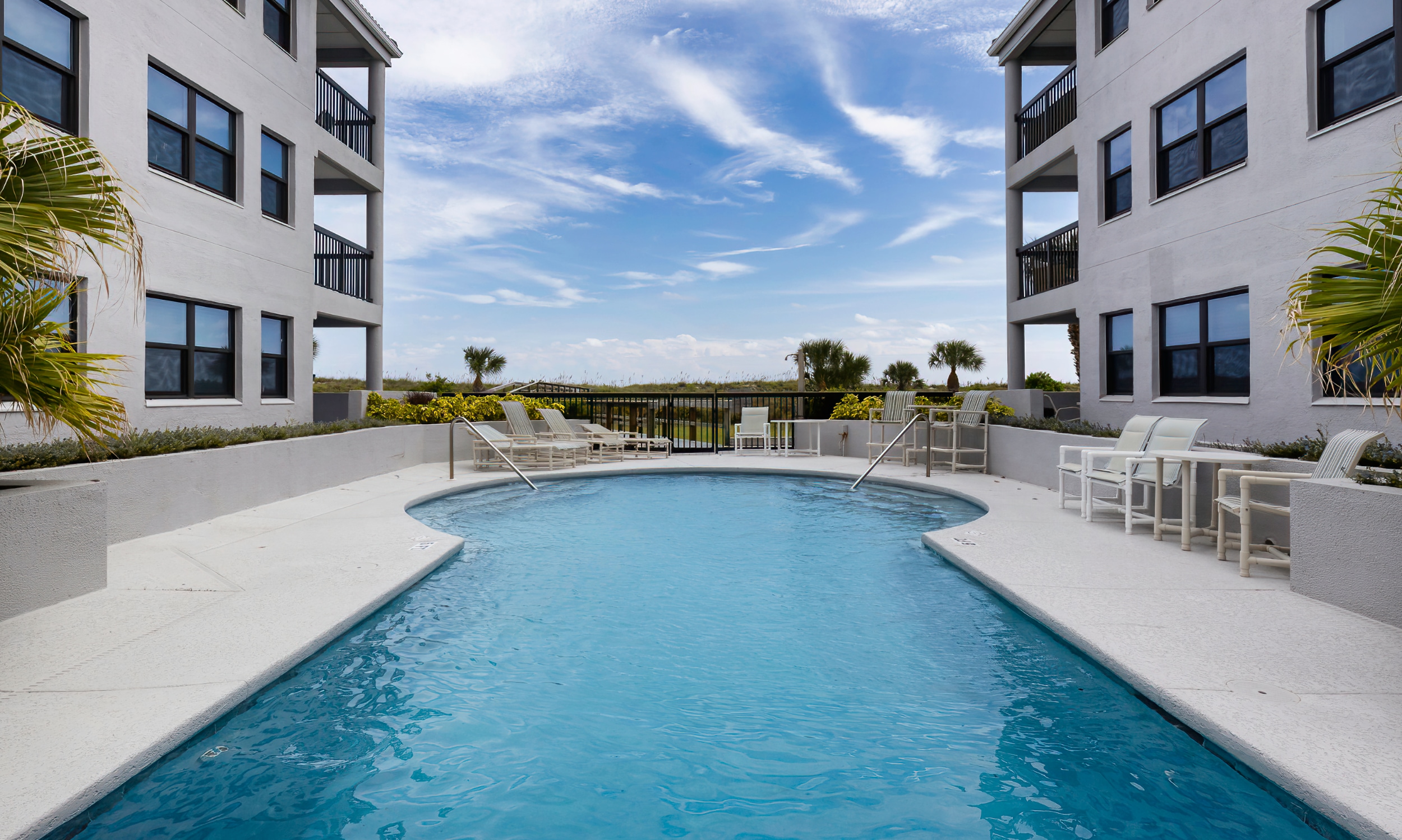 The pool at 1 Bermuda Way in St. Augustine