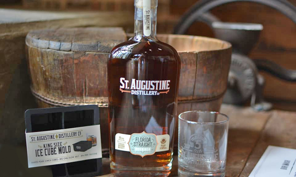 St Augustine Distillery Company Visit St Augustine   Florida Straight Bottle 1 0 