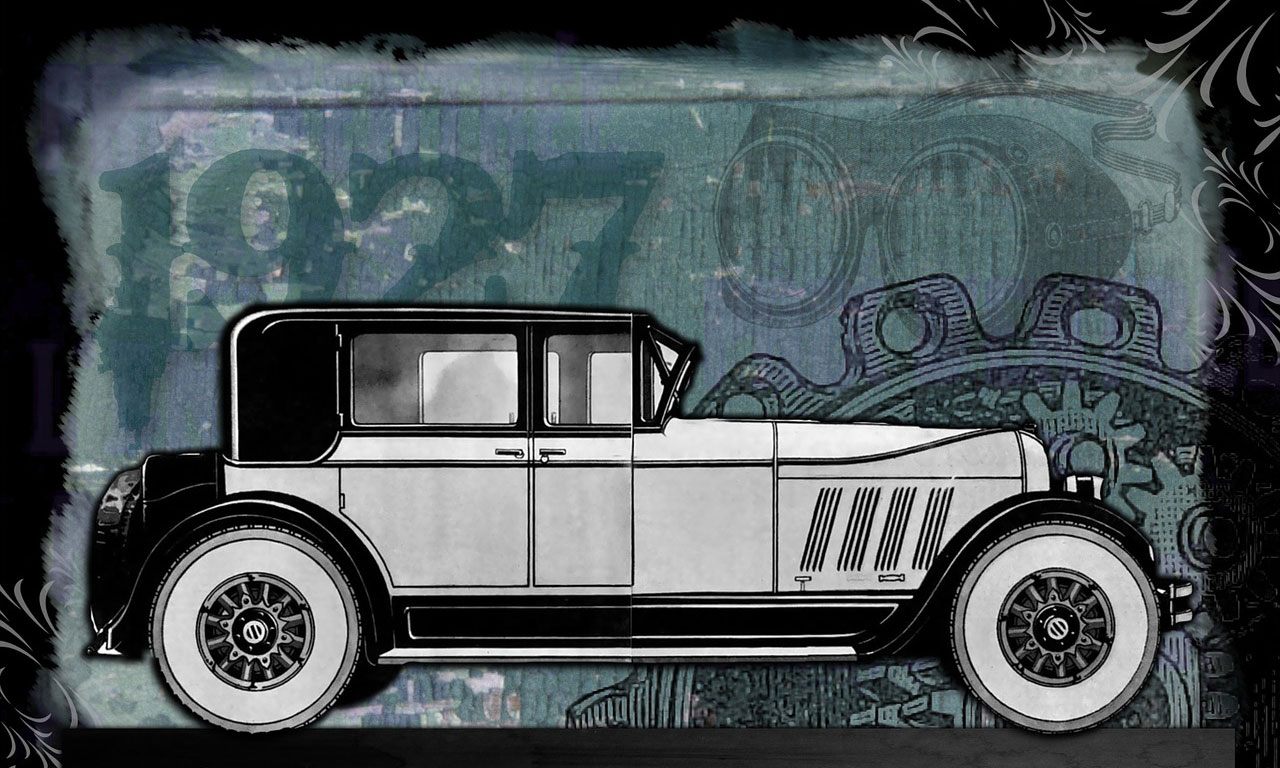 Great Gatsby Car Drawing