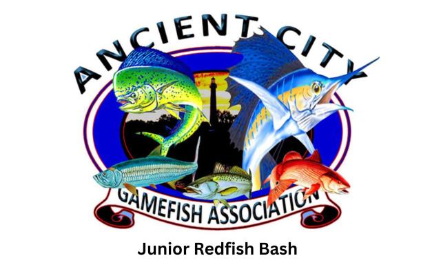 Ancient City Gamefish Association's Junior Redfish Bash logo