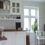 Custom cabinetry in kitchen