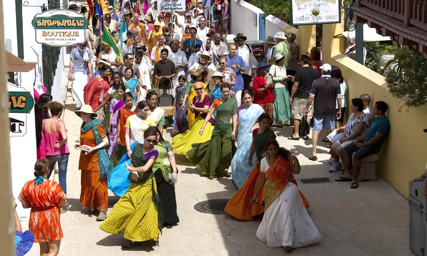 Festival of Chariots participants in St. Augustine