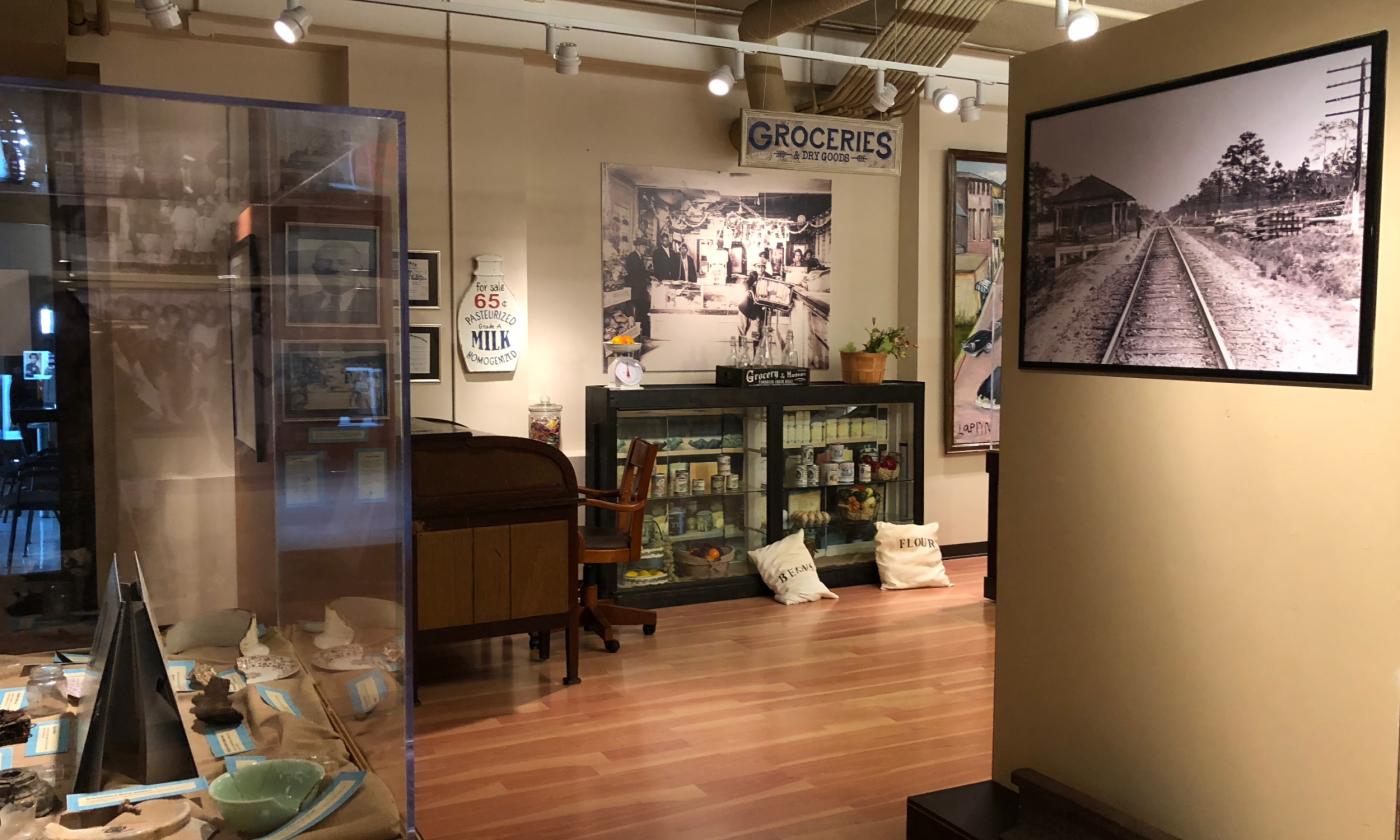 One gallery in the Lincolnville Museum and Cultural Center focuses on the industry and businesses owned by Black Americans in St. Augustine