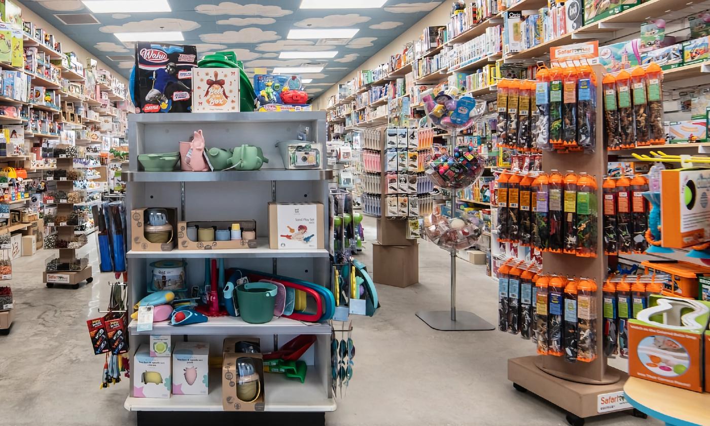 The interior of the ToyTopia store in Silverleaf in St. Augustine