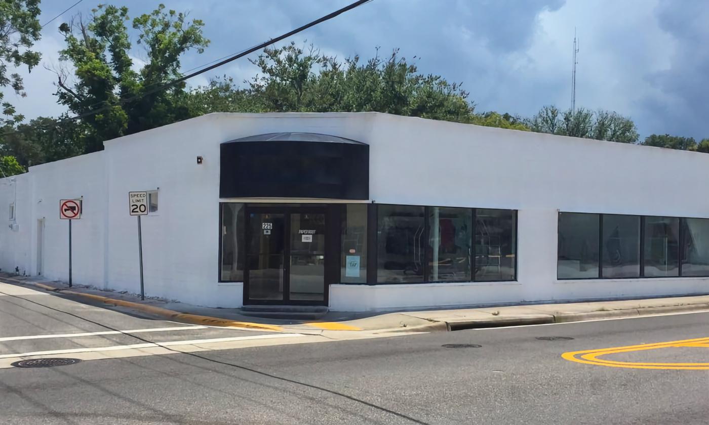 The exterior of the Paper Root building