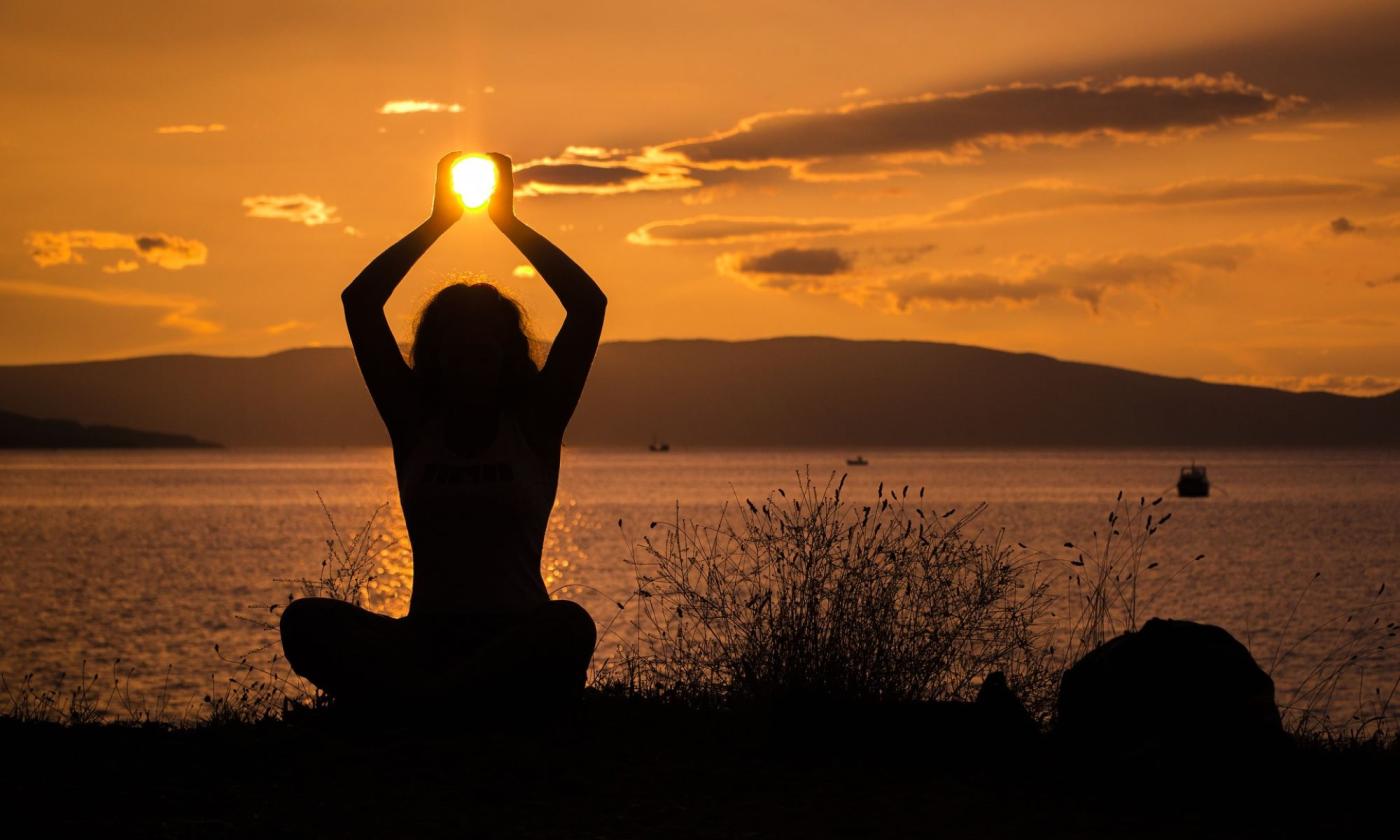 Participants can take in stunning sunset views over the St. Johns River during this St. Johns County-organized Yoga in the Park event. 