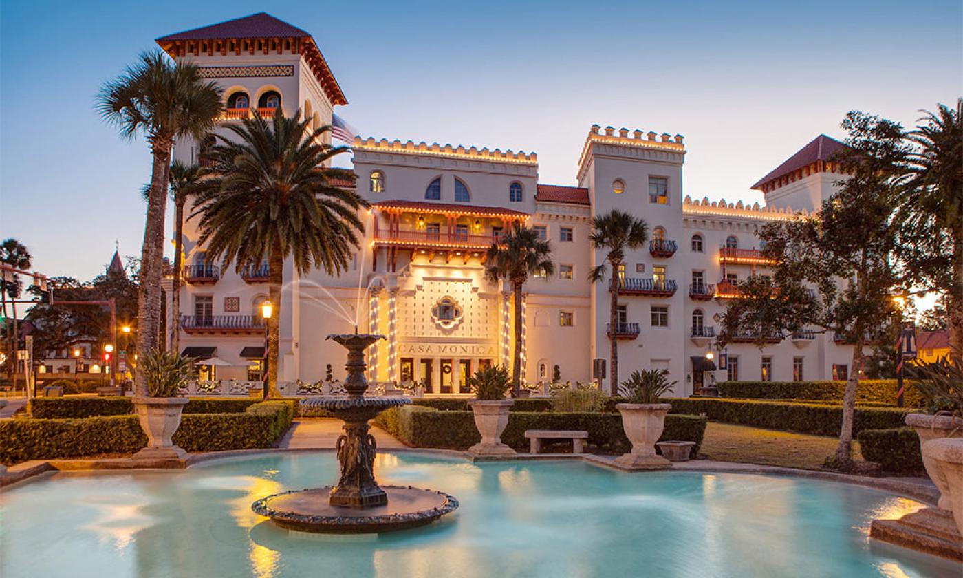 The magnificent Casa Monica Resort & Spa in historic St. Augustine, Florida.