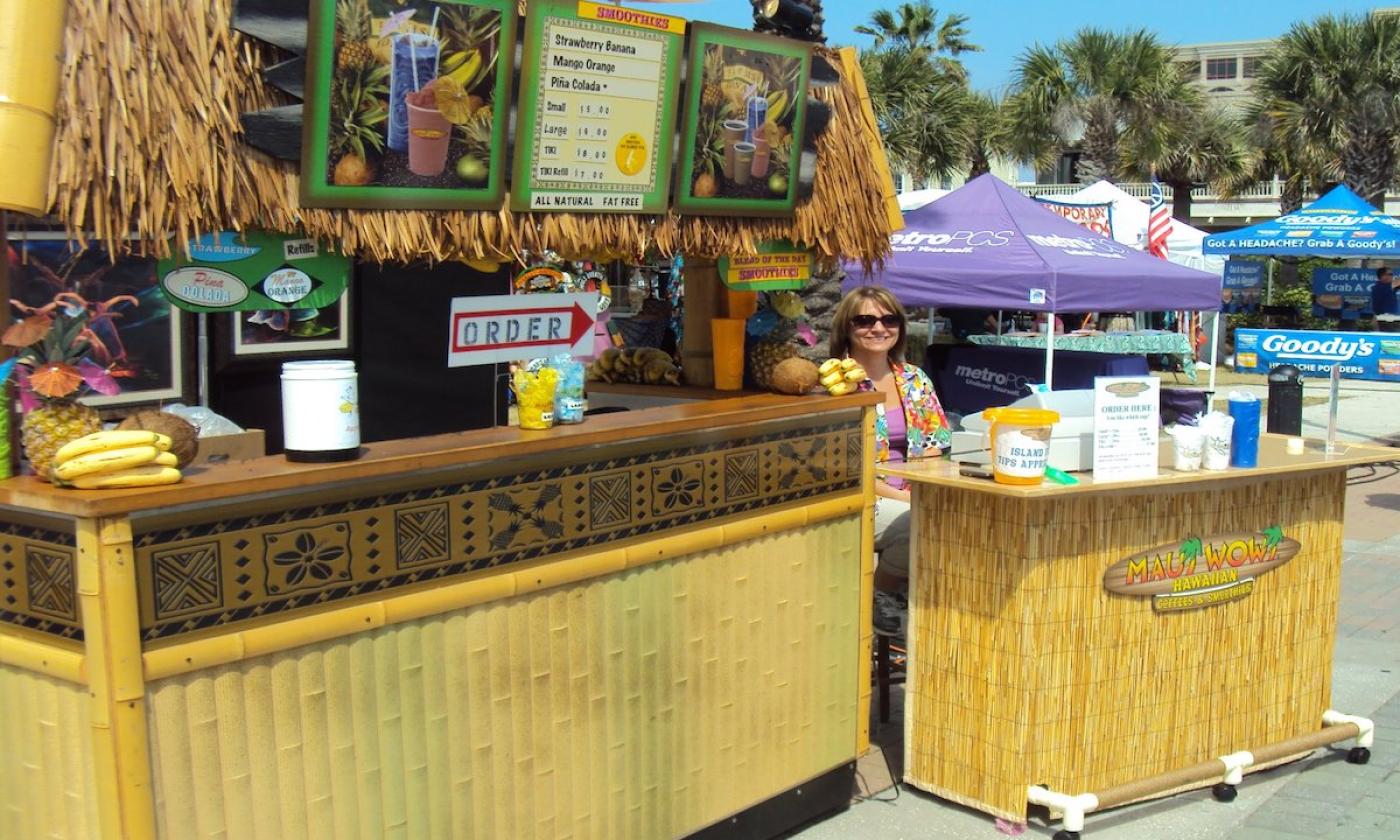 Maui Wowi brings Hawaiian coffee and smoothies to St. Augustine.