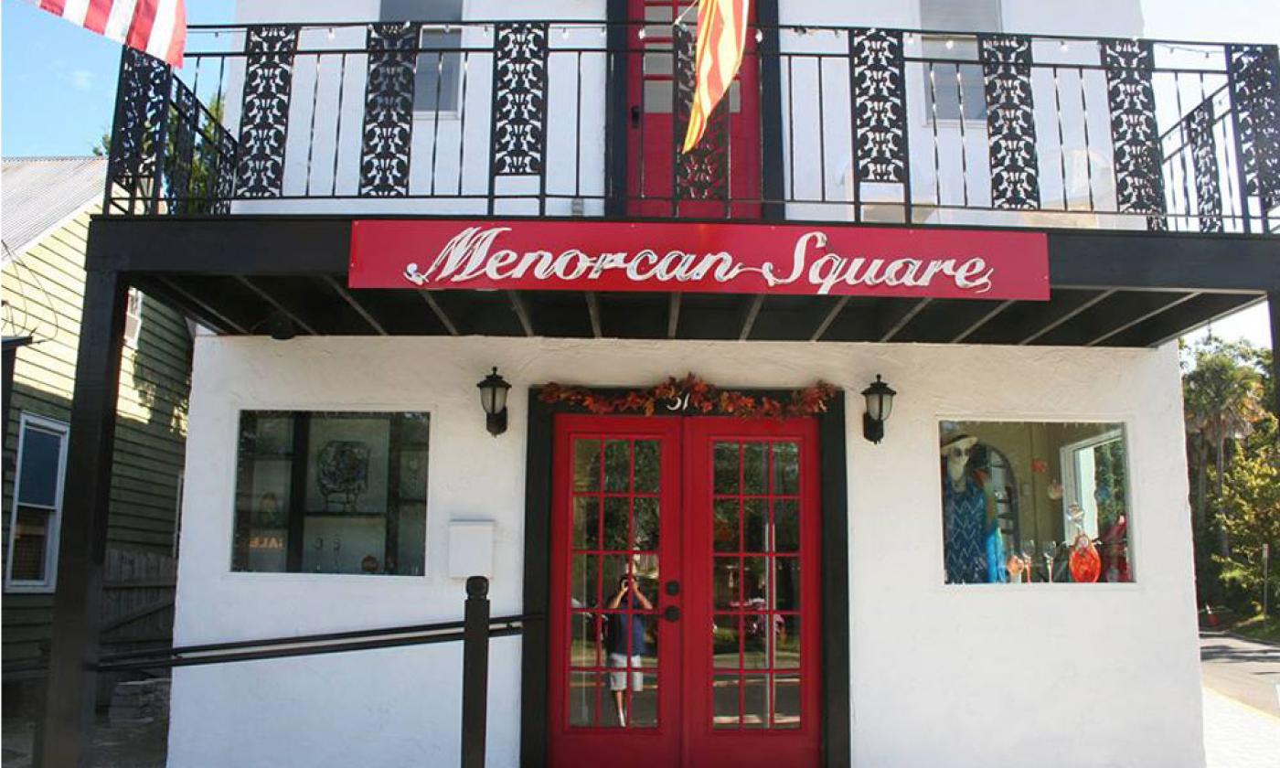 Menorcan Square Collectibles Store is located in the Uptown San Marco district.