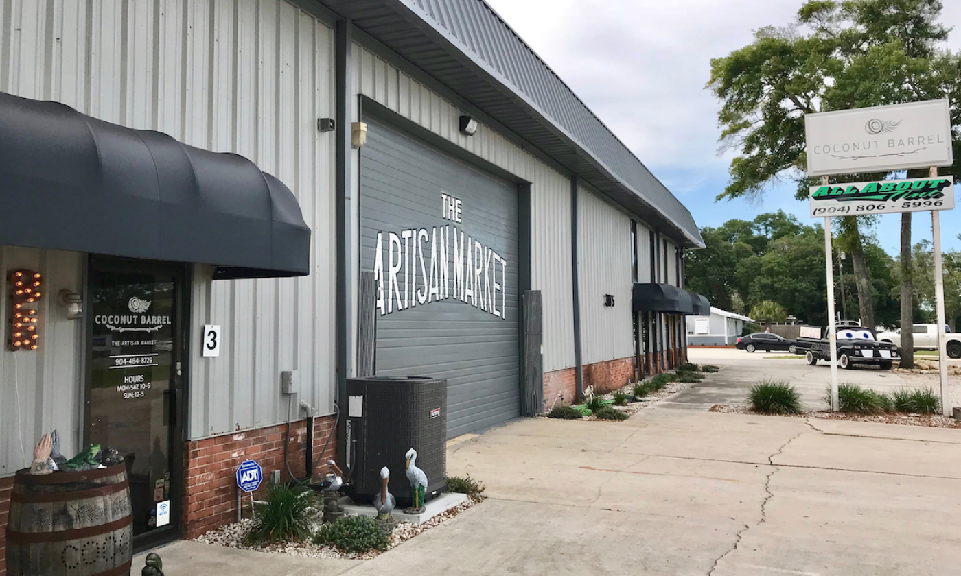 Coconut Barrel Artisan Market Visit St Augustine   Outside 