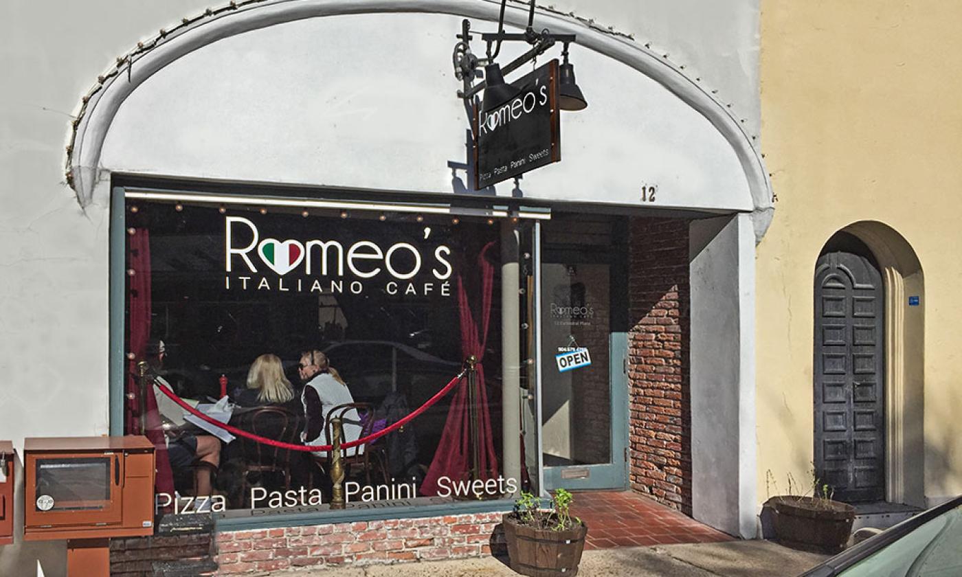 Romeo s Italiano Caf CLOSED Visit St. Augustine