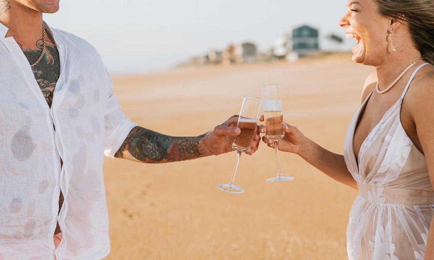 A Tarah Wellington Photography wedding shot taken in St. Augustine.