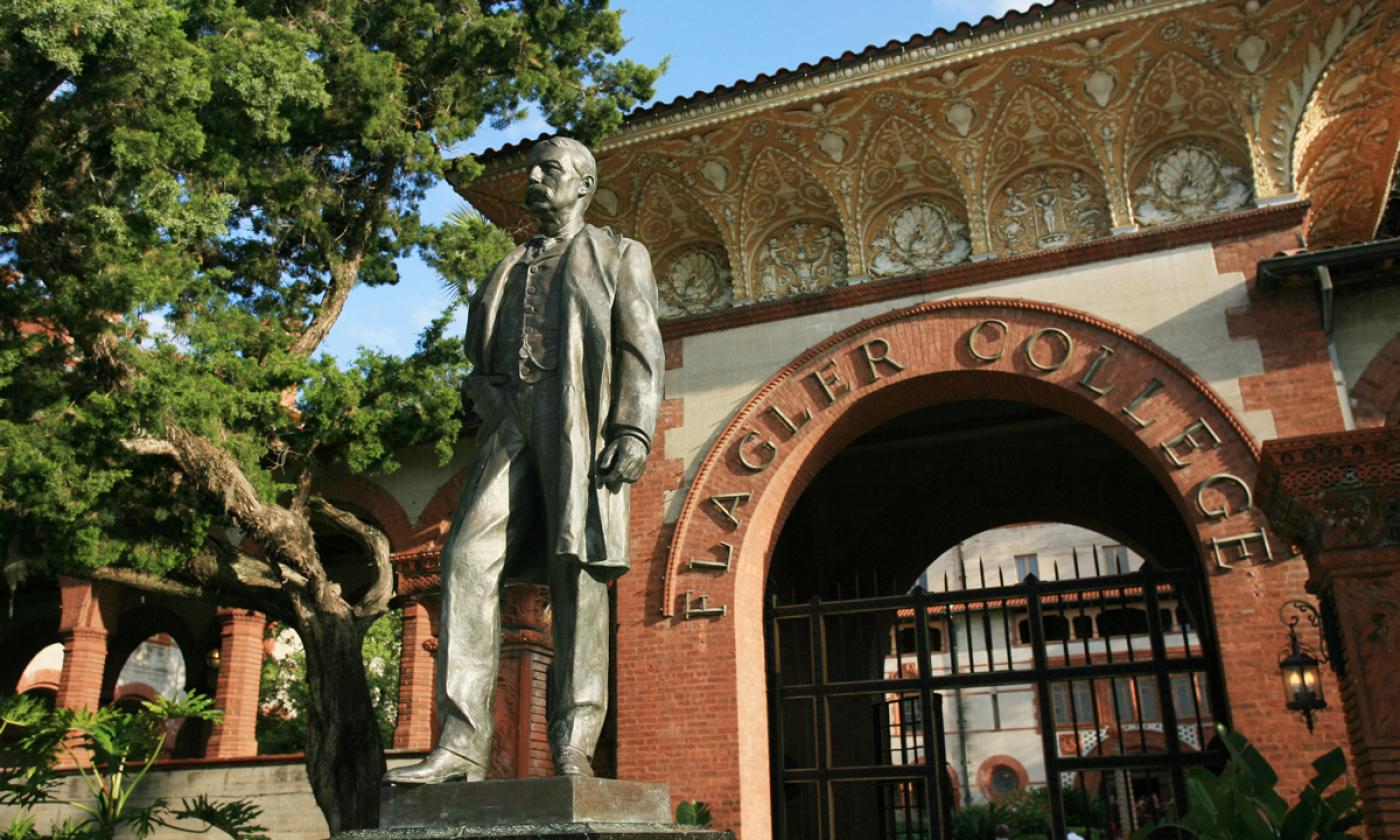 Rainbow Flagler College Bottle - Flagler's Legacy