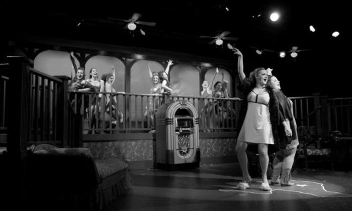 Musical performers onstage at the Limlight Theatre in St. Augustine, FL.