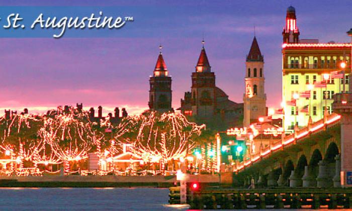 st augustine holiday lights tour