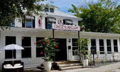 A street view of Chez L'Amour in the Uptown neighborhood of the Ancient City