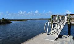 The boat ramp at Frank Butler Park West