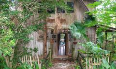 The house exterior where writer, activist, and conservationist, Stetson Kennedy resided in