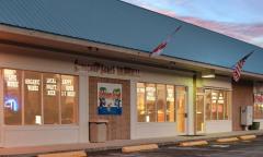 The exterior of Crescent Beach Bar & Grill in St. Augustine.