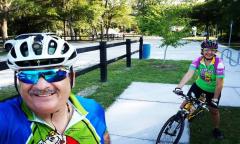 Cyclists enjoy the trail from St. Augustine to Palatka