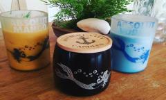 Custom candles from Vilano Beach Candle Company in St. Augustine, FL