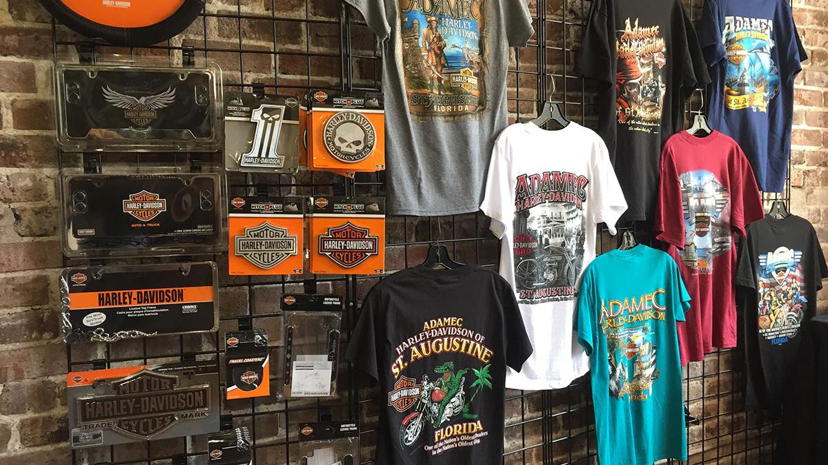 Harley davidson deals apparel store