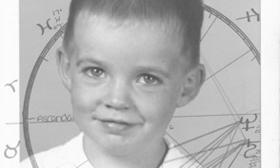 Childhood image of David Lynn Grimes, musician and sailor.