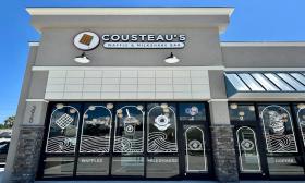 The exterior of Cousteau's building