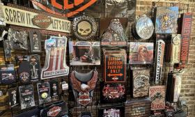 Harley-Davidson signs and decor for those enthusiasts of the lifestyle