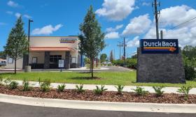 The exterior of Dutch Bros Coffee