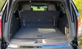 The open trunk used for luggage