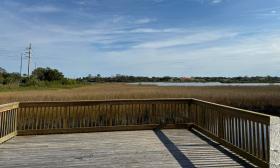 The view of the water at Joe Pomar Park