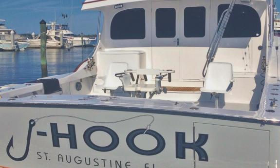 One of the boats used by J-Hook Fishing Charters