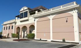 The building and entrance to San Sebastian Winery in St. Augustine