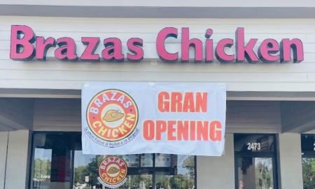 The outside of Braza's Chicken Peruvian Restaurant