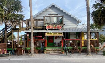 The exterior of the Stir It Up building