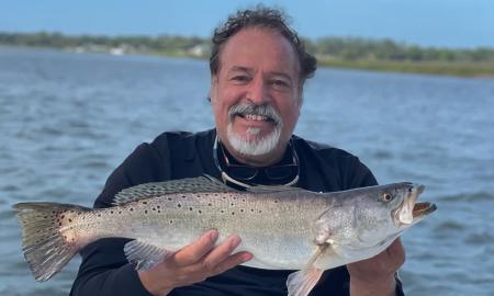 A fish caught onboard