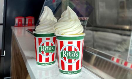 Gelati products served at Rita's