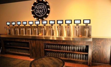 taps at Auggie's Draftroom in St. Augustine, Fl