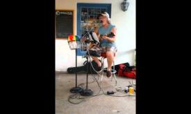 Redfish Rich performing Jason Mraz's "I'm Yours" in St. Augustine.