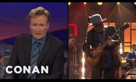 Jimmy Vivino & The Basic Cable band perform live on Conan. 