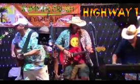 "The House Is Rockin'" written by Doyle Bramhall and Stevie Ray Vaughan, and performed by Highway 1 and Donny Brewer