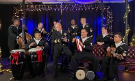 Navy Band Southeast performing "Felez Navidad" by Jose Feliciano