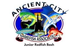 Ancient City Gamefish Association's Junior Redfish Bash logo