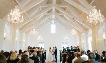 The White Room's Villa Blanca during a wedding