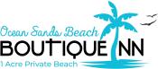 The logo for Ocean Sands Beach Inn